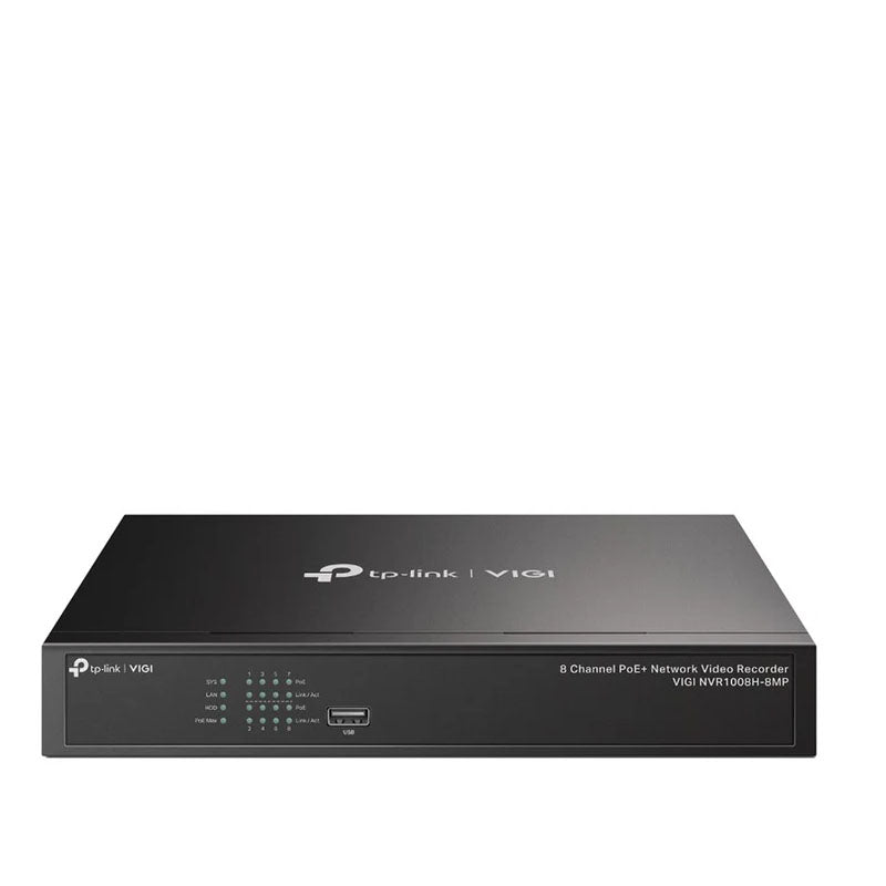 TP-Link VIGI 8 Channel PoE+ Network Video Recorder TP-Link VIGI 8 Channel PoE+ Network Video Recorder